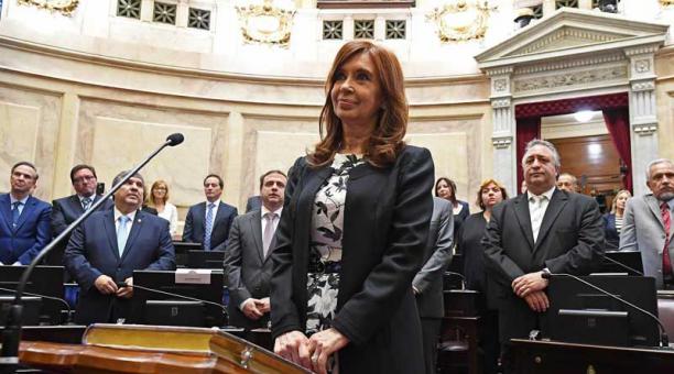 En octubre pasado, Kirchner (2007-2015) se presentó ante el juez para rechazar por escrito las acusaciones en su contra. Foto: AFP
