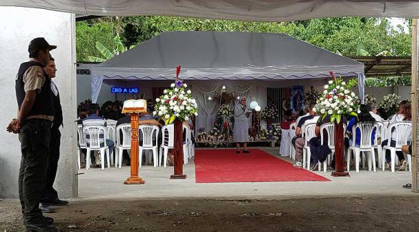 El velatorio del exgobernador de Santo Domingo, Héctor Aguavil. Foto: ÚN