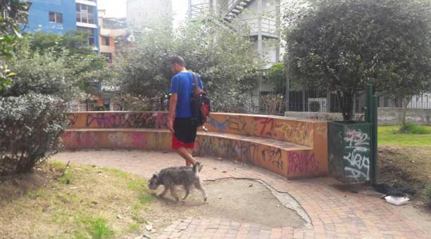 El parque ubicado en Santa Prisca necesita una manita de gato urgente. Foto: Ivonne Mantilla / ÚN