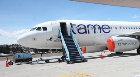 Un vuelo de la aerol&iacute;nea TAME ser&aacute; el &uacute;ltimo en el actual aeropuerto de Quito. Foto: Archivo&#47; UN