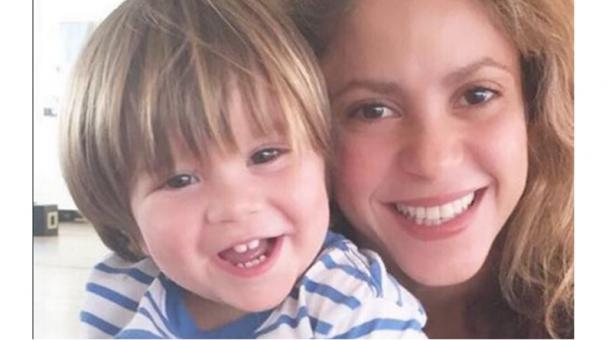 La foto de Shakira junto a su hijo. Instagram