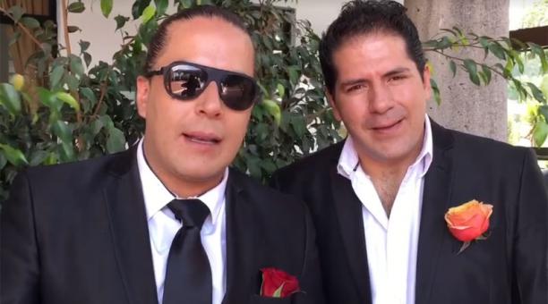 Mauricio y Orlando con 'Los hermanos Núñez'. Foto:  Captura de pantalla