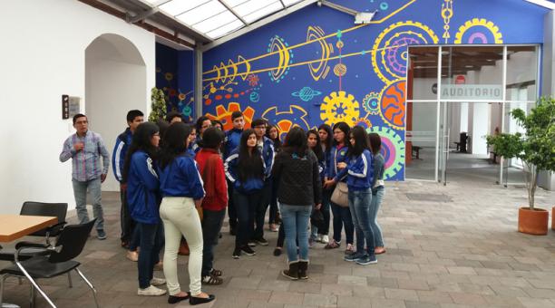 Los estudiantes secundarios pueden visitar la Sala La Mente del MIC. Foto: Santiago Ponce / ÚN