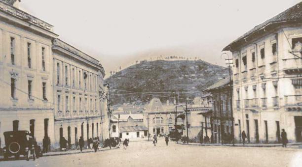 Génesis de Quito, la ciudad andina, que nace con un concepto espacial, origen de nuestra cultura.