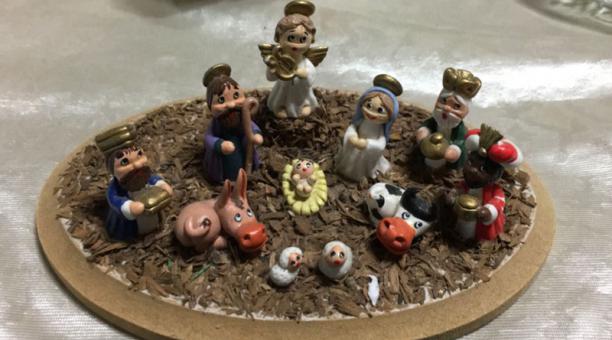 Los pesebres son representaciones del nacimiento de Jesús en Belén y que es parte de la celebración de la Navidad. Foto: Cortesía Adriana Proaño