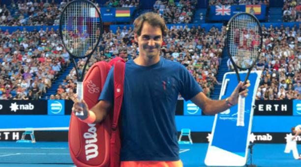 El tenista Roger Federer volverá a competir. Foto: @rogerfederer