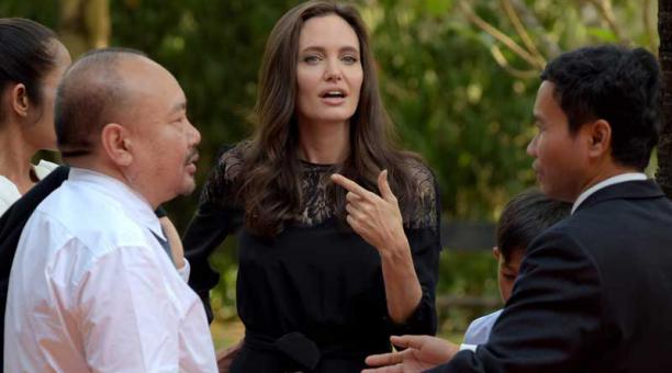 Angelina Jolie presentará su nueva película sobre los horrores de la era Khmer Rouge. Foto: AFP