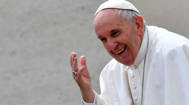 El papa Francisco en El Vaticano. Foto: AFP
