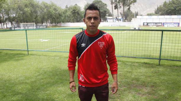 Edison Vega, jugador de Liga de Quito. Foto: Archivo