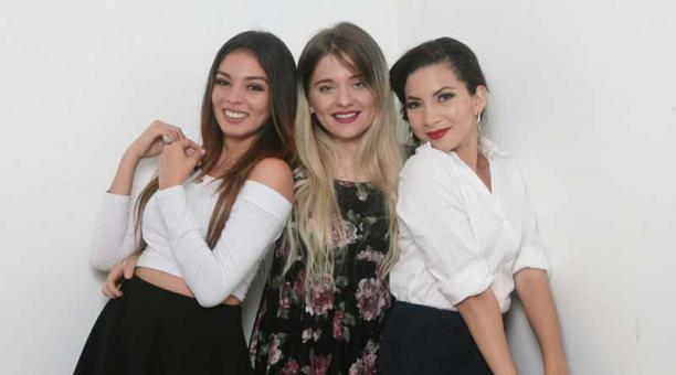 El grupo femenino ecuatoriano G3, que tiene influencias de música pop coreana. Foto: Joffre Flores / ÚN