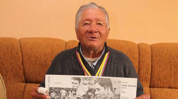 Castañeda, riobambeño, periodista y gestor del deporte: Foto: Archivo/ ÚN