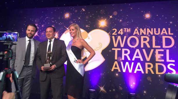 La entrega de los premios World Travel Awards se hizo en el Hotel Hard Rock, en México. Foto: Cortesía