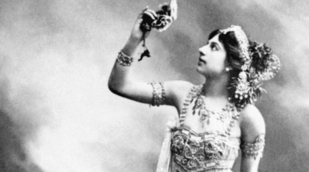 Este archivo sin fecha de la espía Margaretha Geertruida Zelle, más conocida como Mata Hari. Foto: AFP