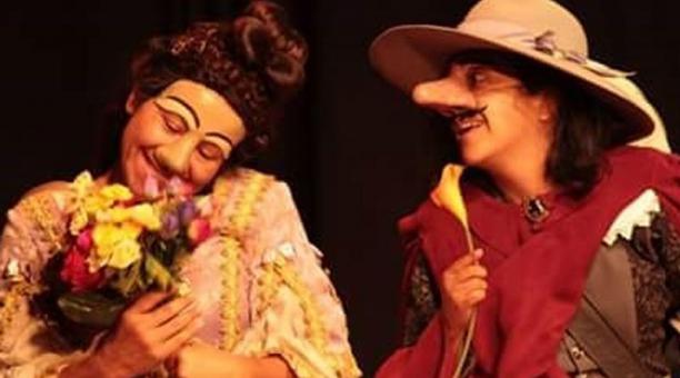 Cyrano de Bergerac es una obra del grupo local La Buena Compañía. Cortesía: Martha Gerrero