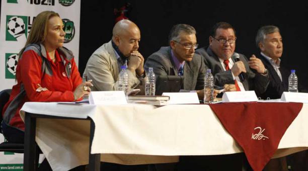 Los cinco candidatos para las elecciones en El Nacional. Foto: ÚN