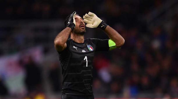 Buffon se quedó sin jugar su sexto mundial. Foto: AFP