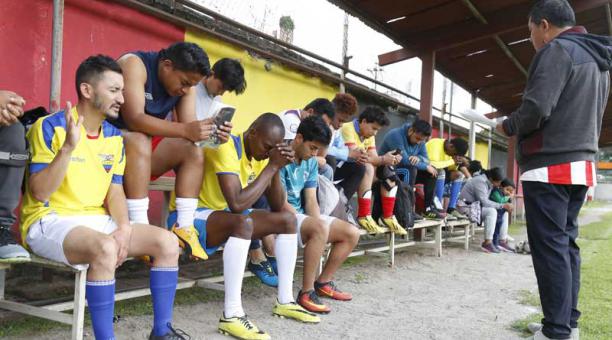 Exjugadores, aficionados al fútbol y algunas estrellas de la Serie B son parte de esta  selección cristiana. Foto: Diego Pallero / ÚN