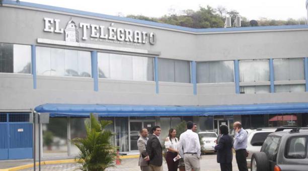 La planta de diario El Telégrafo de Guayaquil. Foto: Archivo