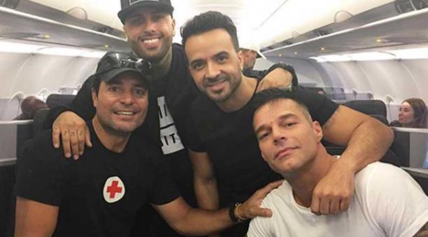 Ricky Martin, Luis Fonsi y Chayanne son algunos de los artistas puertorriqueños que no se han olvidado de su país. Foto: Instagram