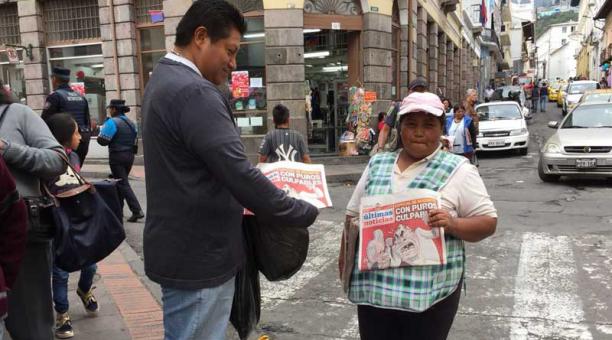 Los lectores estaban contentos con la edición de Inocentes de este Diario. Foto: Betty Beltrán / ÚN