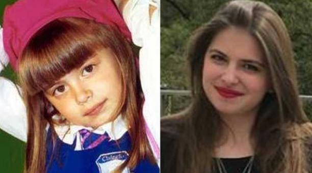 Daniela Aedo tenía cuatro años cuando interpretó a Dulce María en la telenovela 'Carita de Ángel'. Foto: Facebook Daniela Aedo