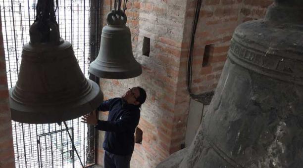 En el recorrido podrá conocer las campanas del siglo XIX. Foto: Betty Beltrán / ÚN
