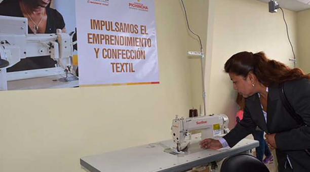 Los talleres se dictan en la Casa Artesanal del cantón Rumiñahui. Foto: Cortesía Gobierno de la Provincia de Pichincha