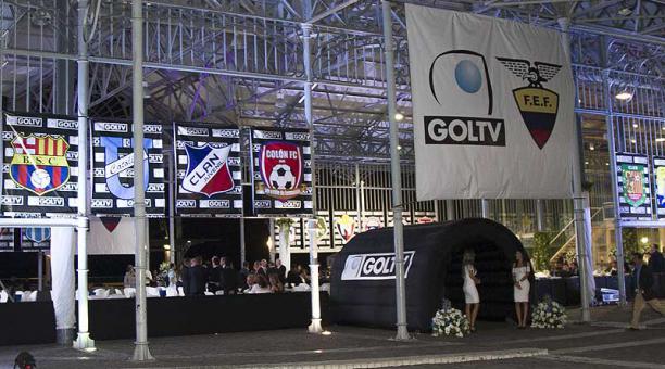 La empresa GolTV ya tiene publicidad en el fútbol ecuatoriano. Foto: ÚN
