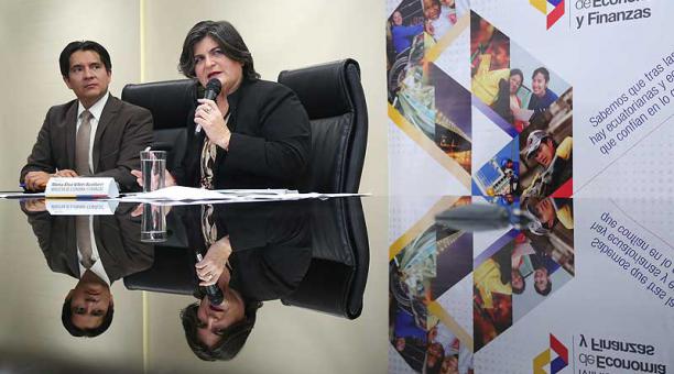 La ministra de Economía, María Elsa Viteri, dijo que entre los productos están textiles, pieles.... Foto: Diego Pallero / ÚN