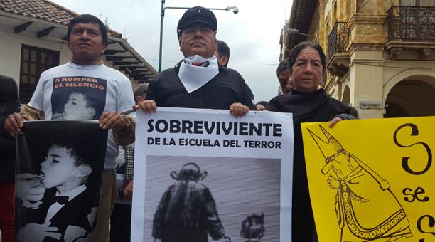 El martes 29 de mayo del 2018 se realizó una marcha en Cuenca para exigir no a la impunidad. Foto: ÚN