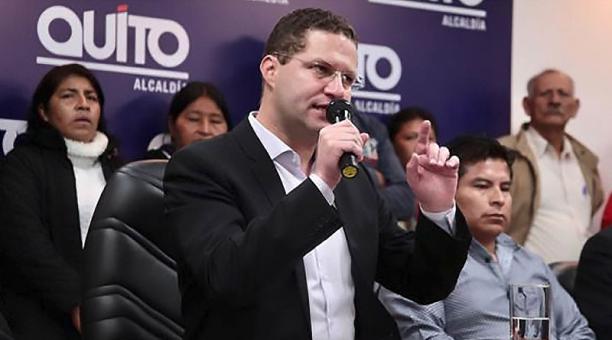 El alcalde Mauricio Rodas se pronunció sobre el proyecto Quito Cables. Foto: ÚN