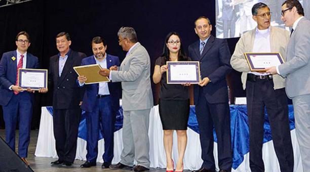 La premiación se realizó ayer, 5 de julio del 2018, en el Ágora. Foto: cortesía Agencia Nacional de Tránsito