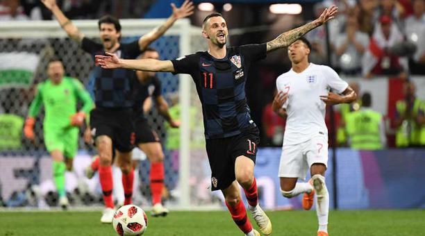 Croacia logró remontar el marcador del partido. Foto: AFP