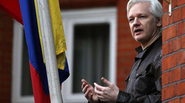 Julián Assange se encuentra asilado seis años en la embajada de Ecuador. Foto: archivo ÁFP