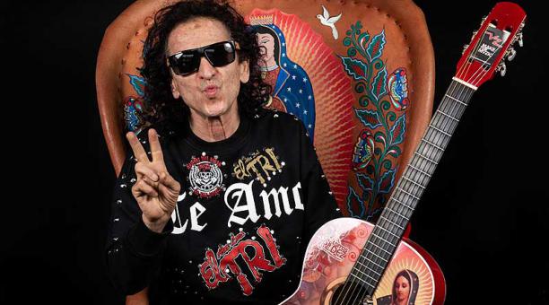 Álex Lora es el líder de la banda El Tri. Es un referente del rock mexicano. Foto: AFP