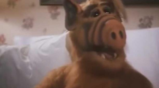 La serie sobre el extraterrestre Alf fue emitida en Estados Unidos entre 1986 y 1990. Foto: captura