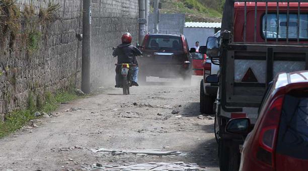 La calle Segundo Aguirre, en La Pulida, está en pésimas condiciones. Foto: Eduardo Terán / ÚN