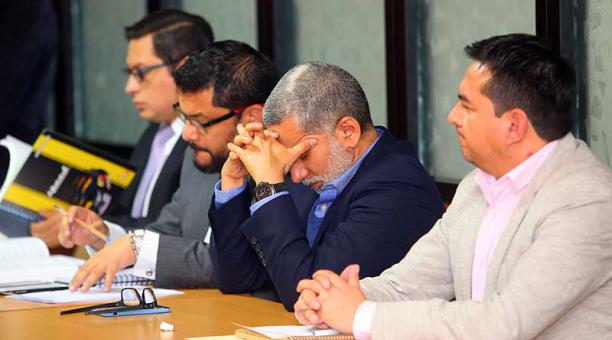 La Justicia impuso medidas cautelares en contra del exsecretario de Comunicación de Correa, Fernando Alvarado. Foto: Diego Pallero / ÚN