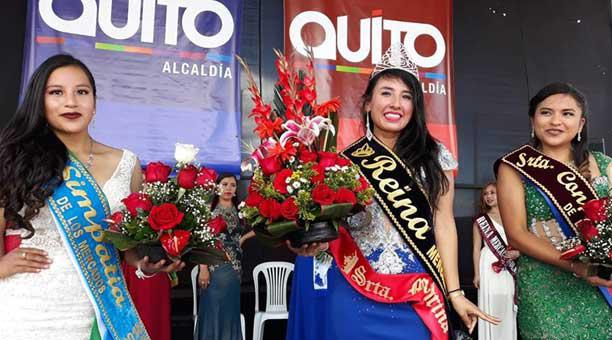 María Angélica Merizalde fue coronada como la bella de los mercados. Foto: Cortesía Agencia de Coordinación Distrital del Comercio