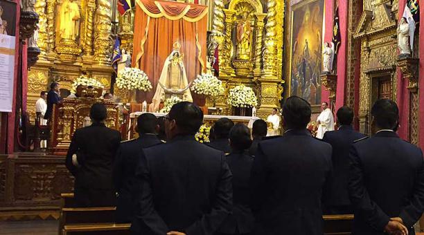 El sábado 15 de septiembre del 2018 hubo una eucaristía por la Virgen. Foto: Ana Guerrero / ÚN