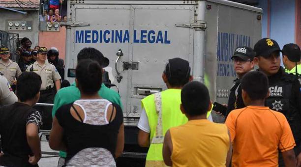 Los restos fueron encontrados el 3 de octubre del 2018, en el Guasmo Sur, en Guayaquil. Foto: cortesía Policía Nacional