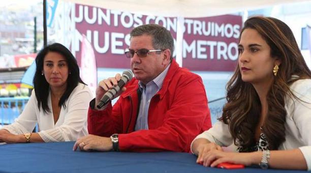 Jorge Yáñez es el gerente encargado del Metro de Quito. Foto: cortesía Metro de Quito