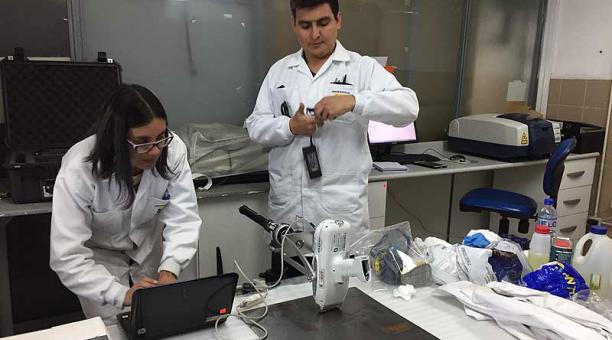 El Instituto Nacional de Patrimonio Cultural tiene un laboratorio con un tuco equipo de profesionales. Foto: Ana Guerrero/ ÚN