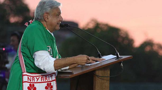 La propuesta de López Obrador en su gobierno es la austeridad. Foto: AFP