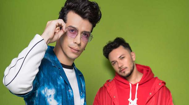 El dúo colombiano promociona el tema Primera vez, junto al cantante panameño Joey Montana. Foto: cortesía Universal