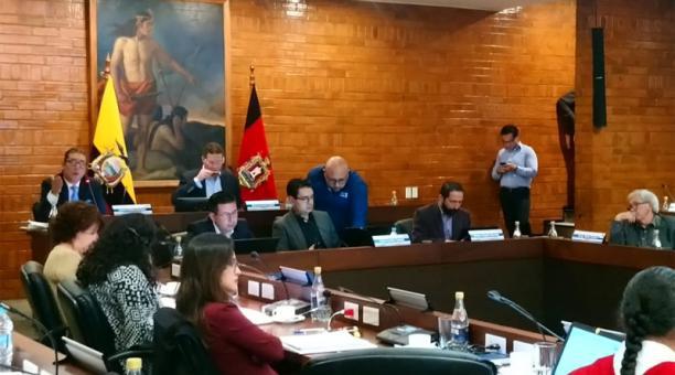 El Concejo Metropolitano de Quito durante la sesión del lunes 4 de febrero del 2019. Foto: Ana María Carvajal / ÚN