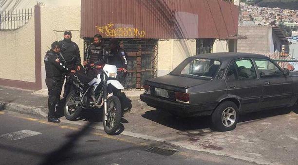 El crimen ocurrió en las calles Valparaíso y Antonio Elizalde, sector El Dorado. Foto: Eduardo Terán / ÚN