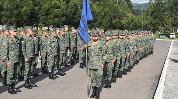 El proceso de selección de todos los aspirantes finalizará en agosto del 2019. Foto tomada de la página web del Ejército ecuatoriano