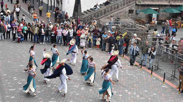 La calle García Moreno será uno de los escenarios del evento de este 27 de mayo. Foto: cortesía Municipio de Quito