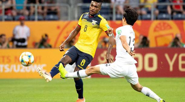 Ecuador perdió en semifinales ante Corea del Sur y ahora jugará frente a Italia por el tercer lugar. Foto: EFE